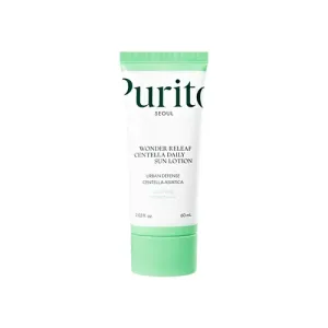 PURITO SEOUL Wonder Releaf Centella Daily Sun Lotion SPF50 PA+++ 60ml bottle